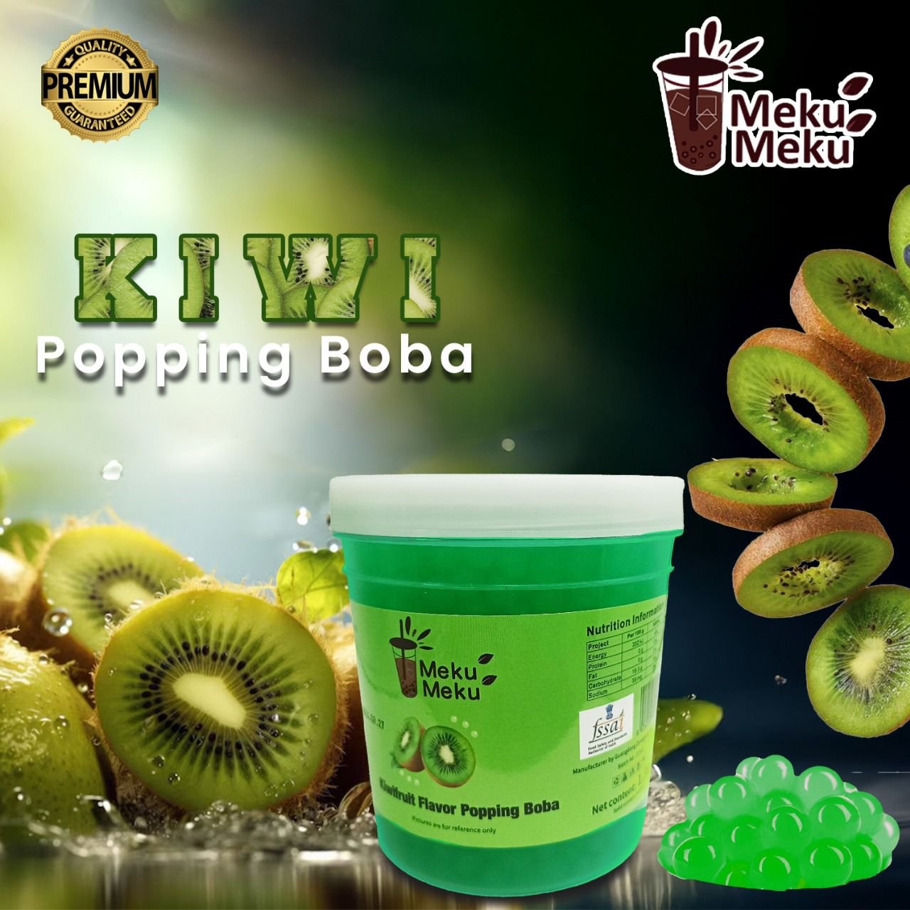 KIWI Popping Boba