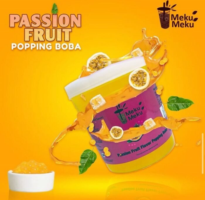 PASSION FRUIT Popping Boba