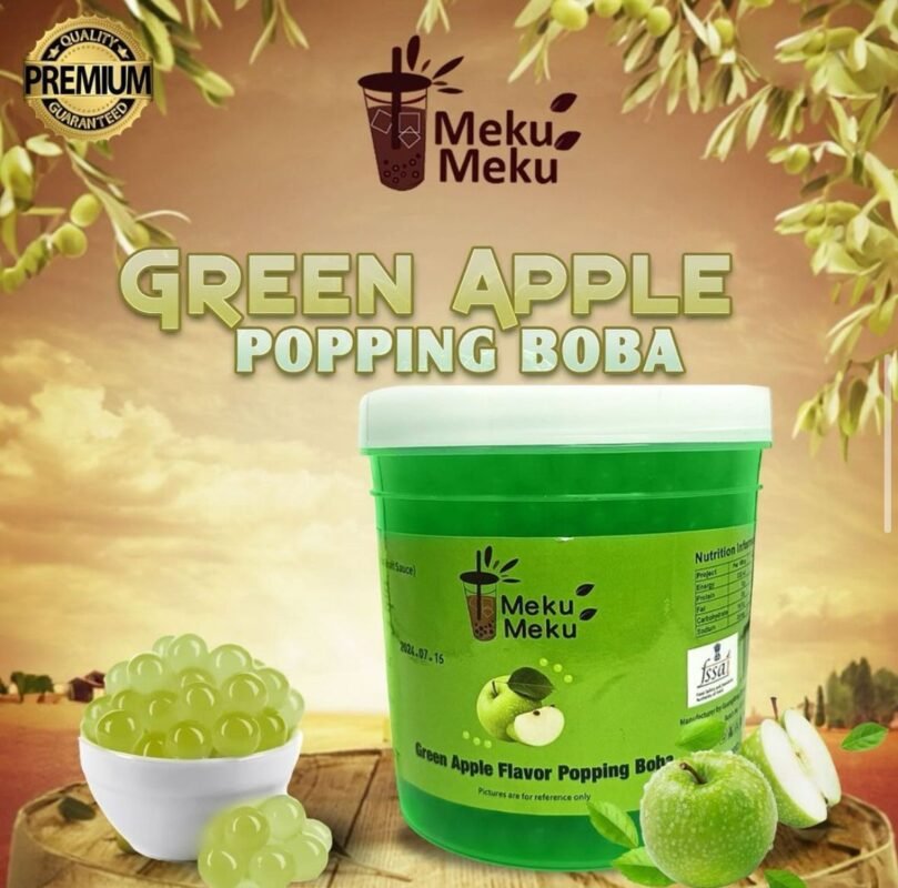 Green Apple Popping Boba